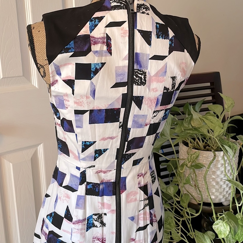 Portmans Printed Dress AUS 10/ US 6 - Picture 4 of 13